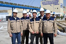 Uzbekistan’s first 1000 m vertical skip shaft commissioned by NMMC at Zarmitan