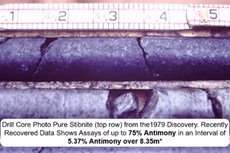 Critical One discovers high-grade antimony intervals in Howells Lake Project historical data