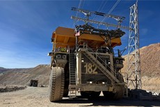 Liebherr delivers complete trolley solution at Collahuasi mine