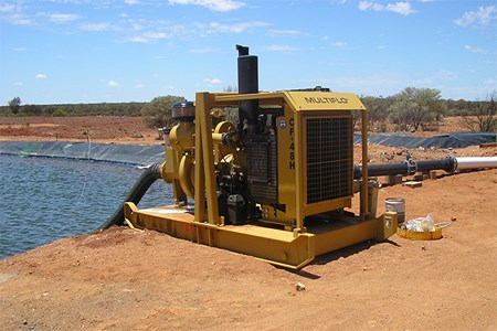 Pump design considerations for mobile mine dewatering applications