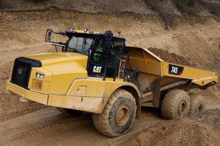 Cat manufactures 50 000th articulated truck