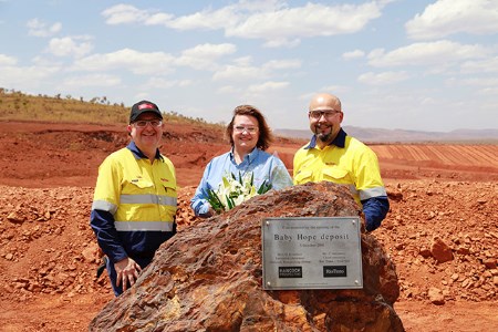 New mine opens at Hope Downs 