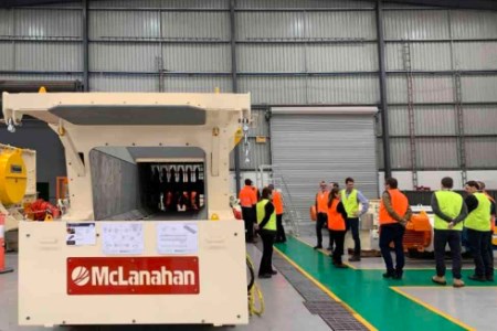 McLanahan hosts customer event to showcase Feeder-Breaker completion