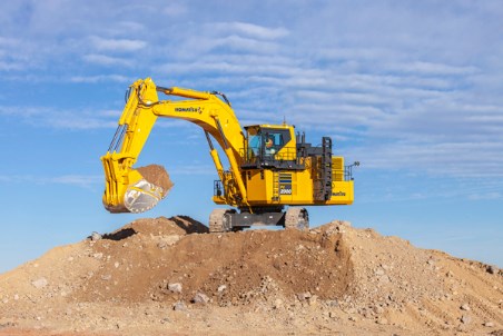 Komatsu introduces hydraulic excavator