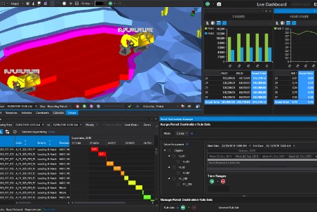 Planning engineers benefit from mine scheduling