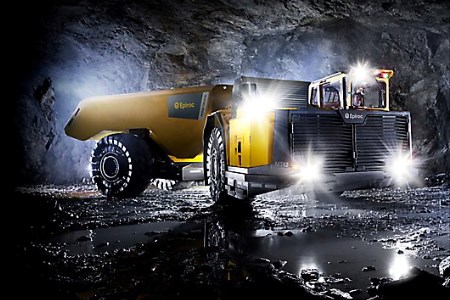 Epiroc wins equipment order for new all-electric mine in Canada