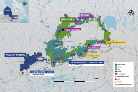 Magna Mining commences drilling activity at Crean Hill