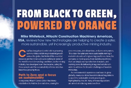 From Black to Green, Powered by Orange