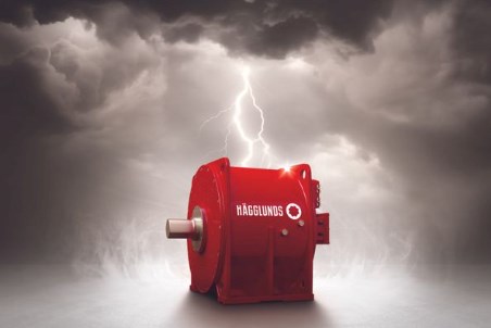 Hägglunds storms into new territory with a permanent magnet torque motor: Hägglunds Thunder