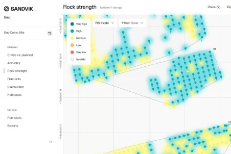 Sandvik introduces My Sandvik Geo – real-time geological insight for more efficient and safer mining operations