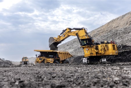 New Cat® 6040 mining shovel helps mining operations improve productivity and efficiency