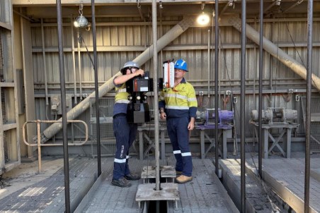 ABB and Point Laz collaborate to support safer mine hoist inspections with 3D scanning
