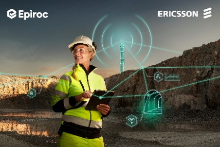Epiroc and Ericsson partner to accelerate industrial transformation in mining with LTE and 5G connectivity