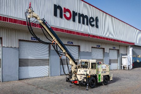 Normet’s new Spraymec 2100 brings modern safety and reliability to essential concrete spraying
