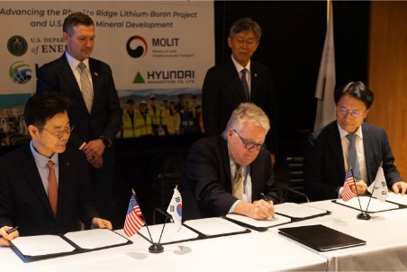 Ioneer signs MOUs with KIND and Hyundai Engineering to advance Rhyolite Ridge Lithium-Boron Project