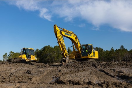 Komatsu and AIM Intelligent Machines enter strategic partnership for autonomous operation of bulldozers and hydraulic excavators