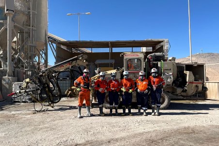 Normet and Minera Meridian-El Peñón advance inclusion through all-female sprayed concrete operator training in Chile